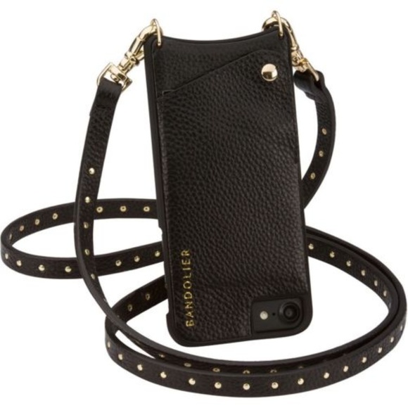 Bandolier-NATALIE Gold CrossBody X for-Iphone-Case - Picture 1 of 7